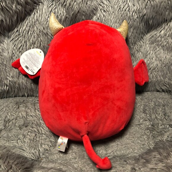 Kellytoy Squishmallows Karlie the Red Bat Halloween Squad - Picture 2 of 7